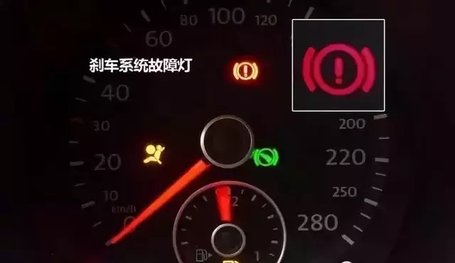 剎車系統(tǒng)故障燈