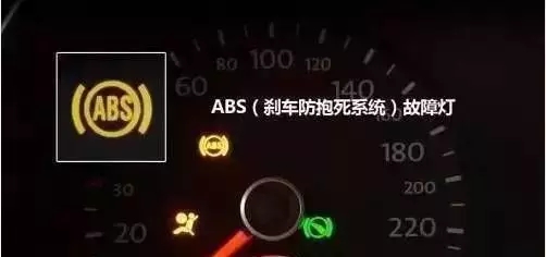 ABS(制動防抱死系統(tǒng))故障燈